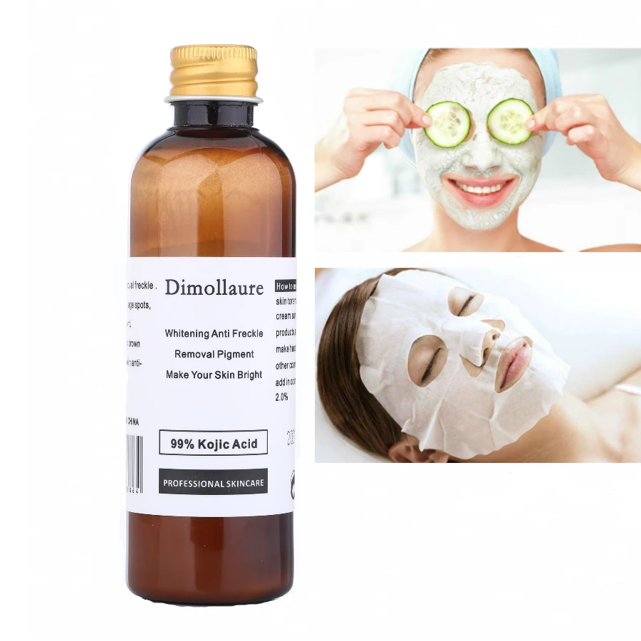 

Dimollaure 30g Pure kojic acid Face Mask Powder Whitening freckle Moisturizing Anti Wrinkle Anti-Aging Skin Care Facial Mask