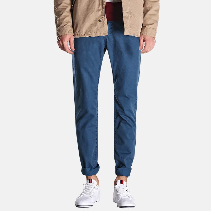 light blue Много цветов, новинка, мужские повседневные штаны, хлопок, дизайнерские комбинезоны, модные, размера плюс, удобные, карго, мужские брюки, AF3262 - Цвет: light blue