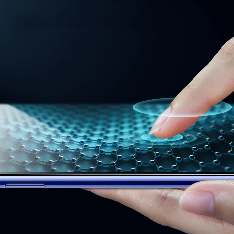Защитная пленка для экрана Xiaomi Mi 8 Lite защитная из закаленного стекла с полным