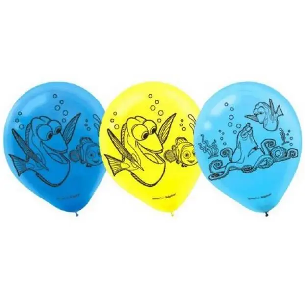 9 unids/lote encontrar Dory Nemo Globos látex Globos cumpleaños fiesta suministros niños Juguetes 9 unids/lote encontrar Dory Nemo Globos látex Globos cumpleaños fiesta suministros niños Juguetes