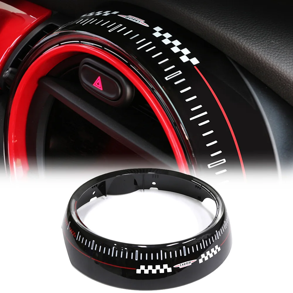 

For jcw Car Central Control Screen Instrument Panel Cover Housing Trim Frame Decor For MINI Cooper One JCW F55 F56 Accessories