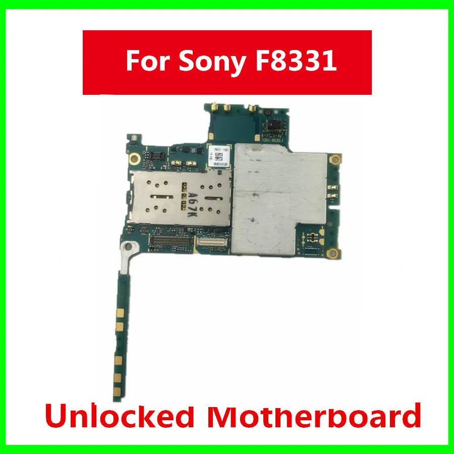 

Motherboard For Sony Xperia XZ F8331 Logic Board For Sony Xperia XZ F8331 With Android System Unlocked Main board Full Tested