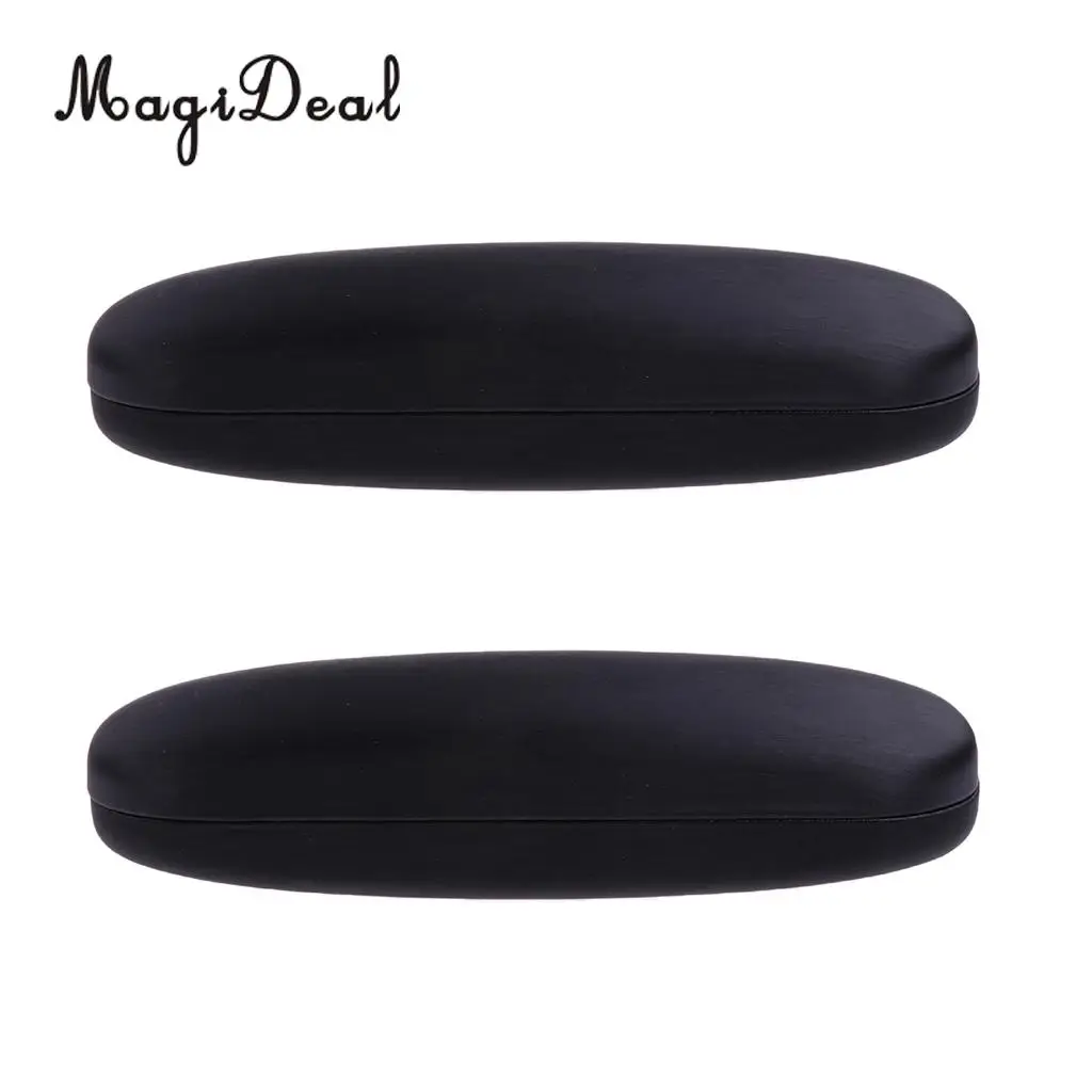 2pcs Portable Design Vision Protective Hard Shell Glasses Case Box for Eyeglasses Sunglasses Accessories