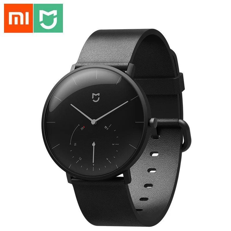 Умные кварцевые часы Xiaomi Mijia шагомер датчик жизни водонепроницаемые часы-браслет