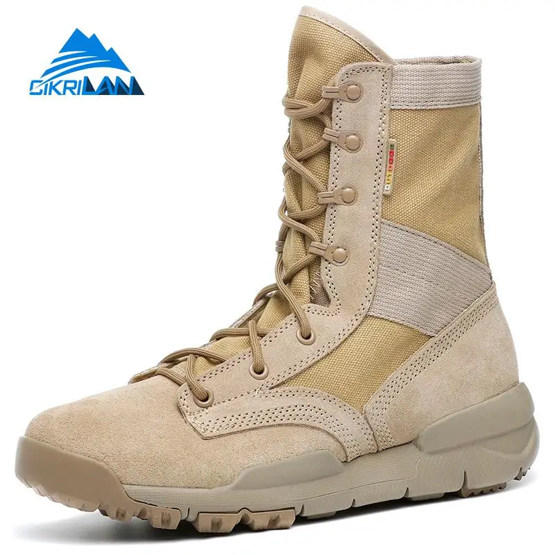 New Outdoor High top Trekking Boots Special ops Tactical Combat Sports