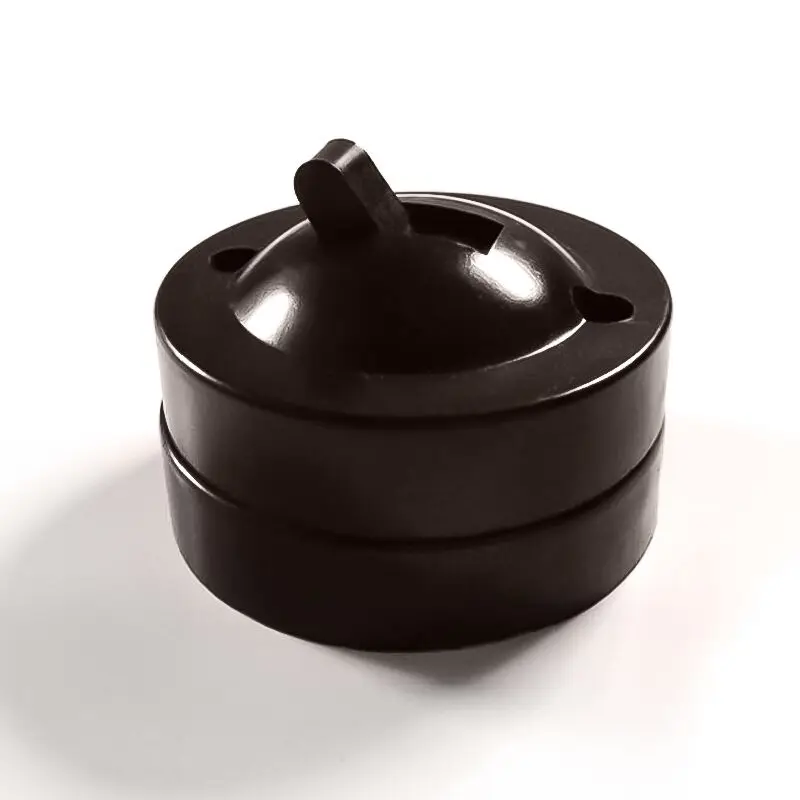 2pcs Retro Switch Touch On/off Toggle Switch Flat Circular Surface ...