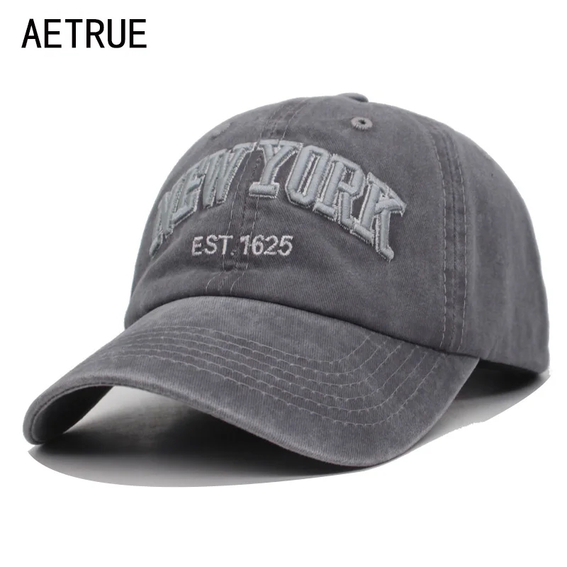 AETRUE الرجال Snapback النساء قبعة بيسبول القبعات للرجال قبعة الذكور القطن التطريز العظام الإناث سائق شاحنة Casquette Gorras أبي قبعات قبعة