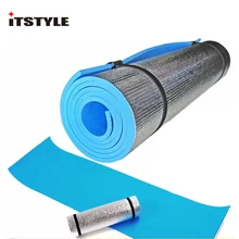 ITSTYLE 180*60*1 см EVA пена алюминиевая фольга влагостойкий матрас для йоги открытый пляж Кемпинг Туризм Пикник спальный коврик подушка