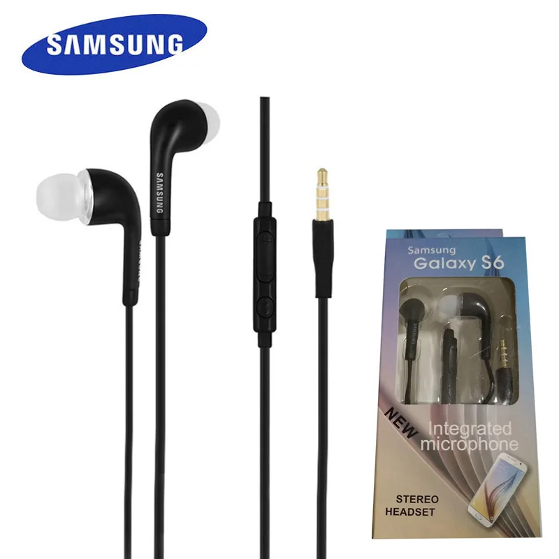 

For Samsung Earphone Galaxy S6 S7 S8 S9 J7 Edge note9 wired 1.2m in ear earbuds For Xiaomi 5/6/8 Rednote 4/5/6 earphones Headset