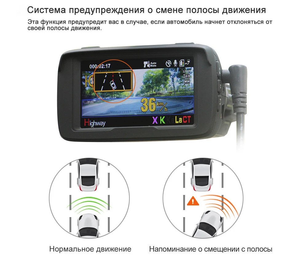 Автомобильный видеорегистратор, радар, gps детектор, 3 в 1, LDWS, Full HD, 1296 P, видео регистратор, камера, 170 градусов, видеорегистратор, ночное видение, автомобильный видеорегистратор