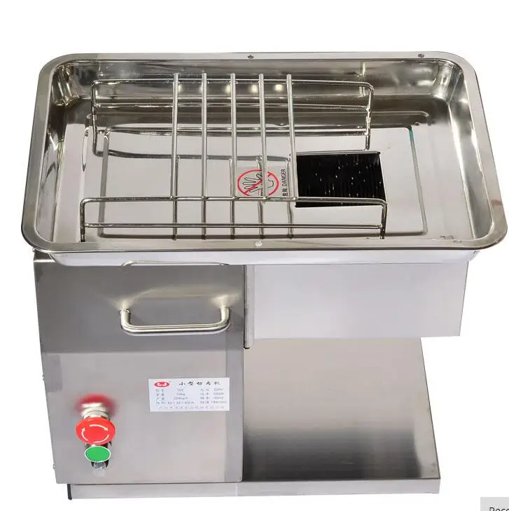 With 3 blades 110v 220v QX meat cutter machine electric 550w meat
