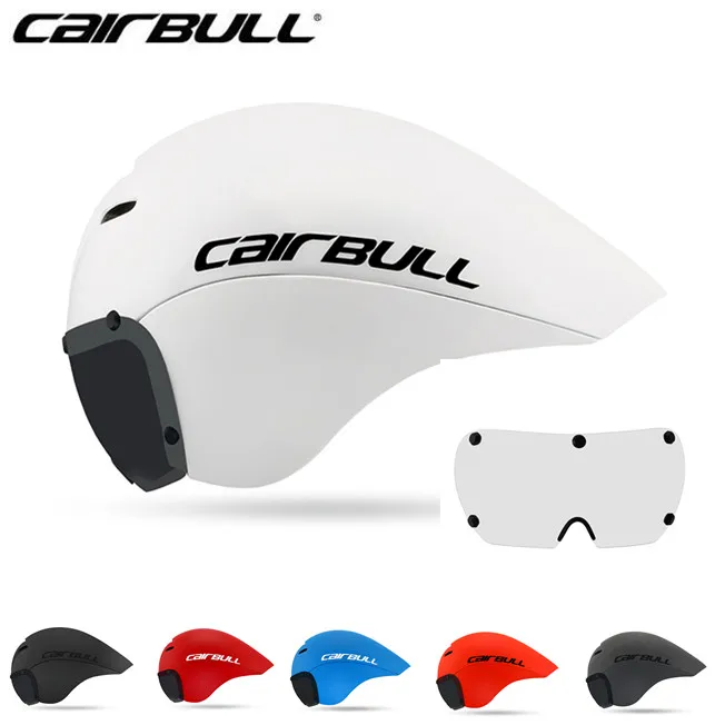 

Cairbull Cycling Visor Googles Helmet In-Mold Road MTB Bike Venue Race Triathlon Time Trial TT Bicycle Helmets Equipment 6 Color
