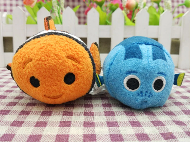 16 Finding Nemo Dory Bebe Dory Tsum Tsum Mini 3 5 Plush Set De 2 Set Up Led Tv Plush Headphonesplush Mushroom Aliexpress