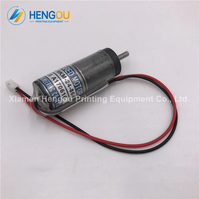 

5 pieces DHL free shipping Ryobi ink key motor TE16KM-24-864 Ryobi printing machine parts TE-16KM-24-864