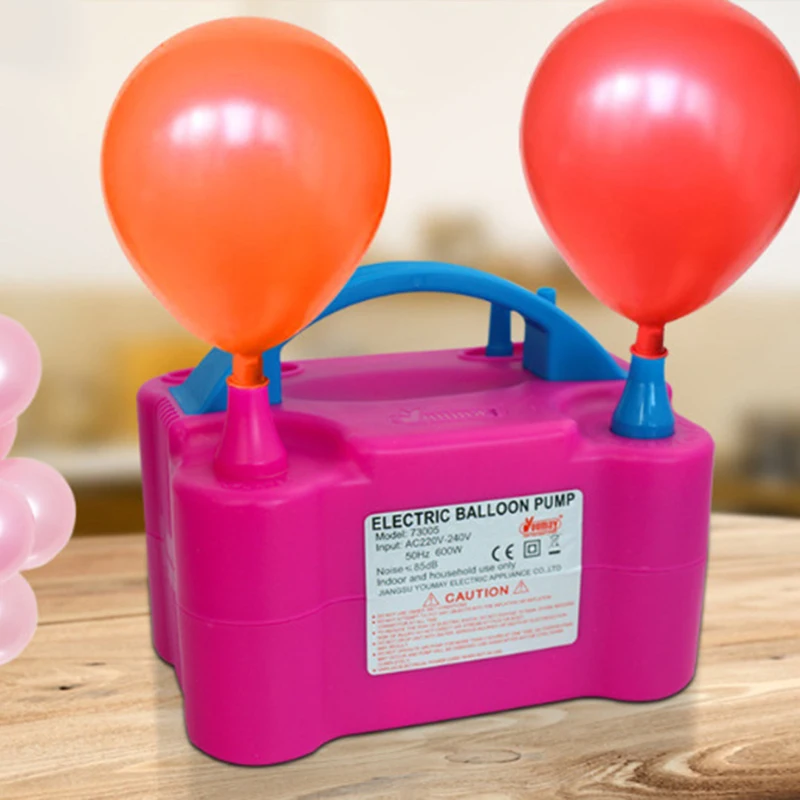 Buy Automatic Double Hole AC Inflatable Electric Balloon Pump Air Balloon Pump