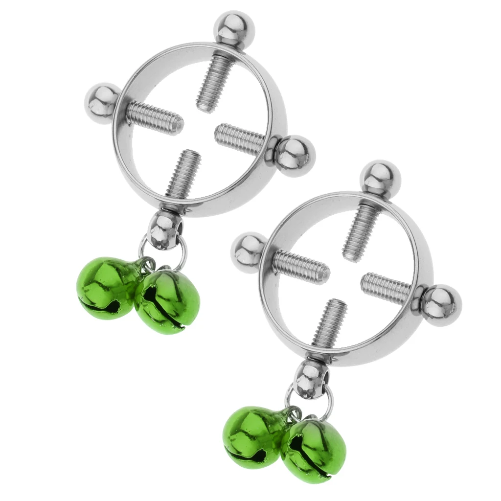 2pcs Women Cheater Fake Nipple Ring Shield Ring Screw Body Piercing Circle None Pierced