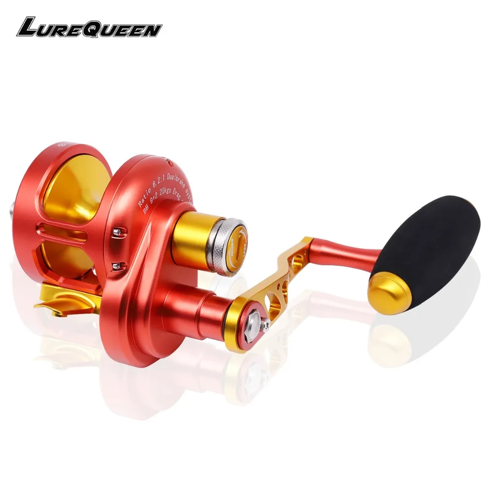 6.21 Slow Jigging Reel Boat Left/Right Handle Saltwater Trolling Reel