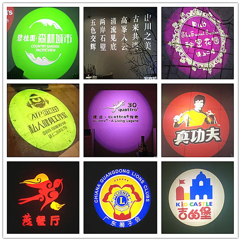 Luzes de Publicidade luz lâmpada de projeção projeção Modelo Número : Logo Disk