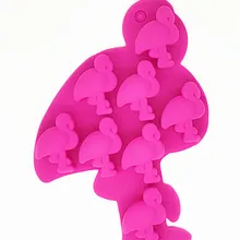 Фламинго fondant(сахарная) Силиконовая, украшение выпечки форма шоколадовая форма