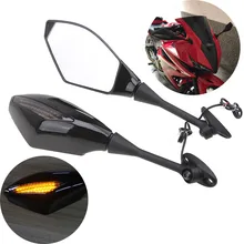 1 пара мотоциклов поворотники заднего вида боковые зеркала для Honda CBR 600 RR 2003-2014 CBR1000RR 2004 2005 2006 2007 CBR 250R 500R