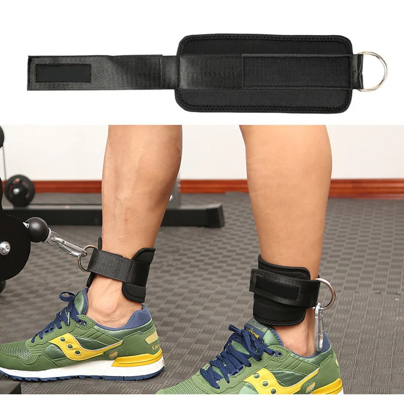 

High Quality Men Women Ankle Brace Support Protect Straps Belt Foot Ring Gym Fitness Leg Ankle Weights Strength Training Tools