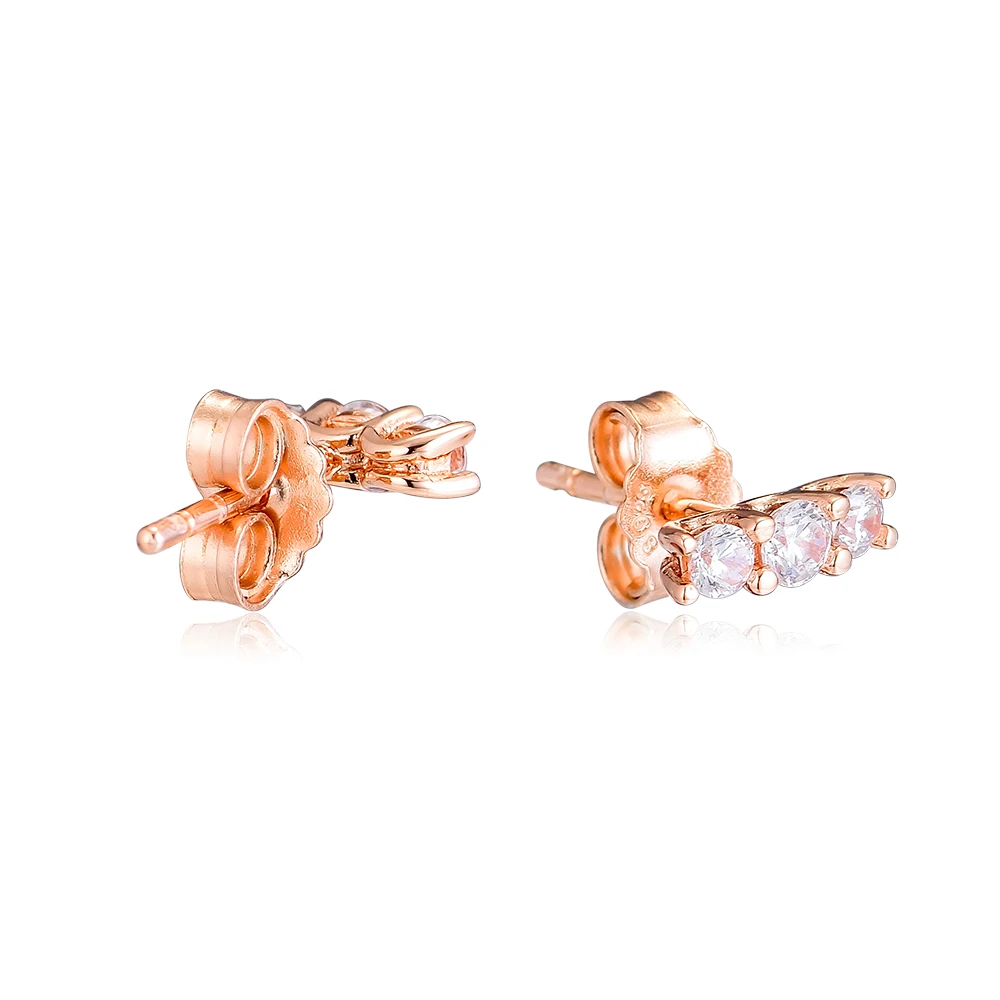 

Pandulaso Spring Garden Sparkling EleganceEarring Studs Sterling Silver Jewelry Earrings For Woman Party Jewelry Making