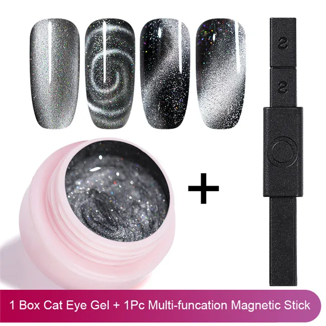 12 Ur Sugar Магнитный 5D кошачий глаз УФ-гель для ногтей с магнитной палкой дизайн ногтей Гель-лак звездное небо нефрит замочить от УФ Гель-лак для ногтей - Цвет: 12