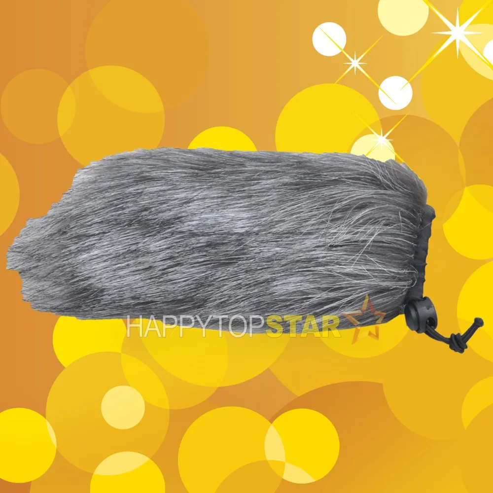 Gray Fur Mic Windscreen WindCutter windscreen for Professional Microphone SGC-598 SG108 SG-103 NA-Q7 Q3 Q9 Reduce wind noise | Электроника