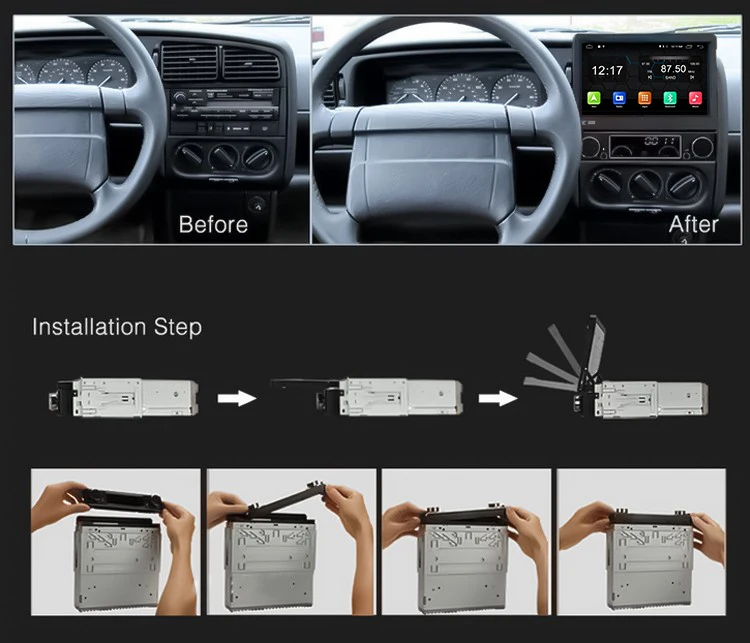 Clearance Euanvi Quad Core 2G RAM 1 Din Android 6.0 Car DVD Player Radio Stereo Universal with GPS Navi Bluetooth Multimedia System 4G 19