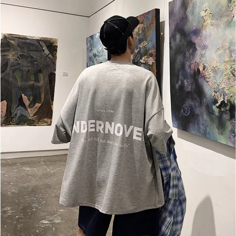 Summer New T Shirt Men Fashion Letter Printing Casual Short-sleeved Tshirt Man Streetwear Wild Hip-hop Loose Cotton T-shirt Summer New T Shirt Men Fashion Letter Printing Casual Short-sleeved Tshirt Man Streetwear Wild Hip-hop Loose Cotton T-shirt