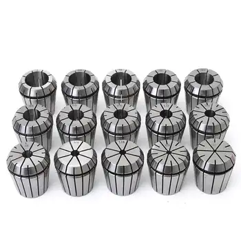 

15Pcs/set ER40 Spring Collet High Precisions Collet Set for CNC Engraving Machine Milling Lathe Tool for Alloy Spring Steel