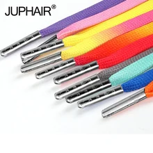 3 пары разноцветных градиентных шнурков на плоской подошве, парусиновые, мятные, на каблуке, карамельные цвета, градиентные, сменные шнурки, парусиновые, высококачественные, с металлической головкой