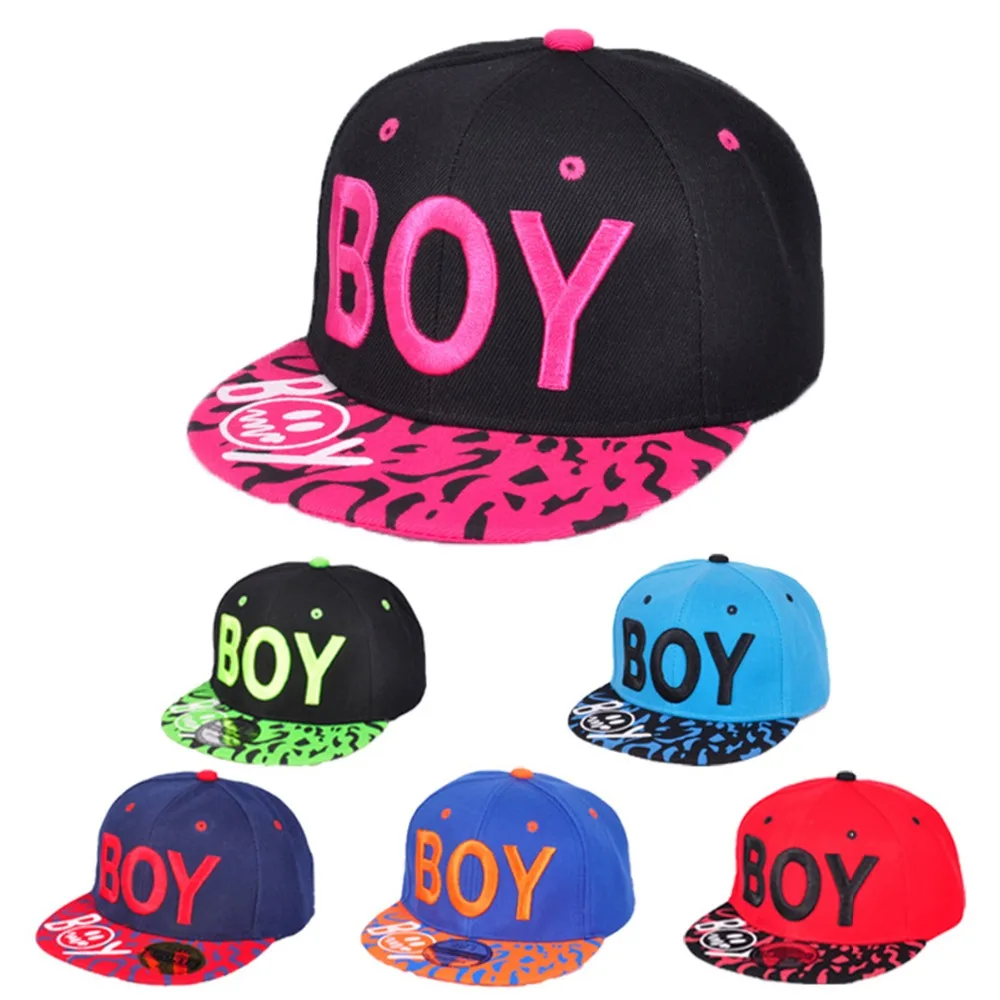 

Hats/Caps BOY Children Baseball Cap Kids Adjustable Embroidery 3D Letter Snapback Caps For Boy Cotton Streetwear Hip Hop Sun Hat