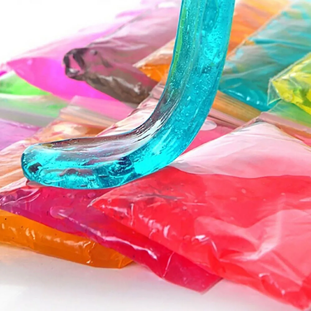 

Clay Slime DIY Crystal Mud Play Transparent Magic Plasticine Kid Toys 2019 hot selling 5.28