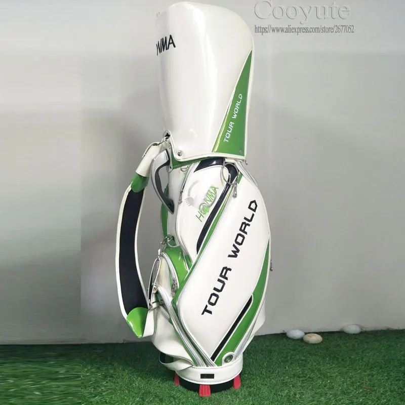 

New Golf bag High quality PU Clubs bag 9.inch HONMA Golf Cart bag Standard Ball Package Cooyute Free shipping