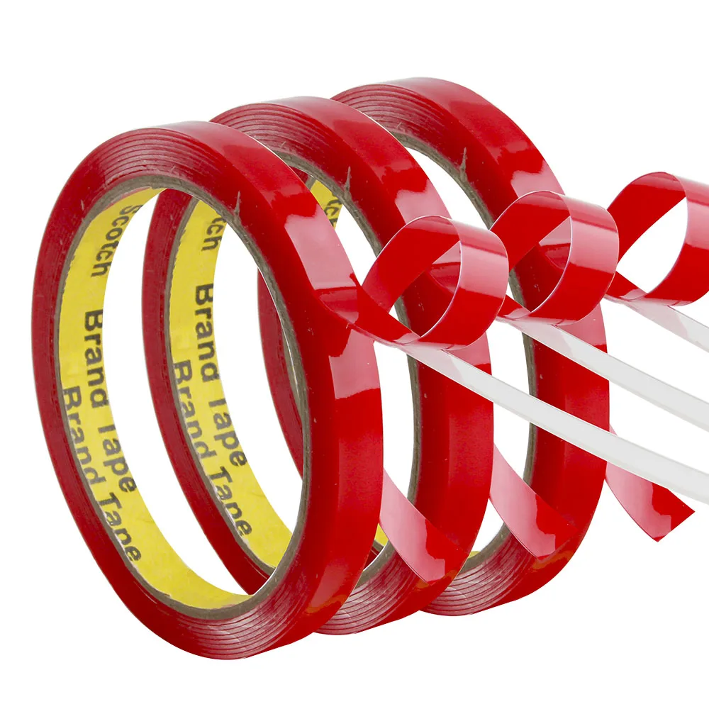 3M Length Car Stickers Double Foam Faced Adhesive Tape Auto Glue