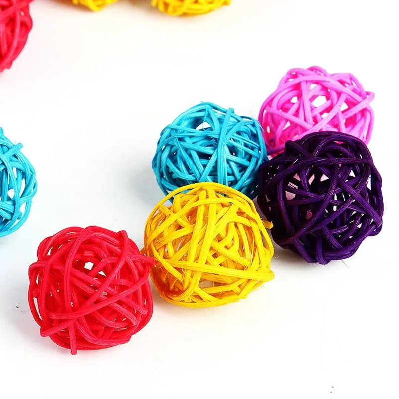 50-PCs-lot-Wedding-decorative-Ball-made-of-rattan-Christmas-home-decoration-diameter-3-cm-multi (1)