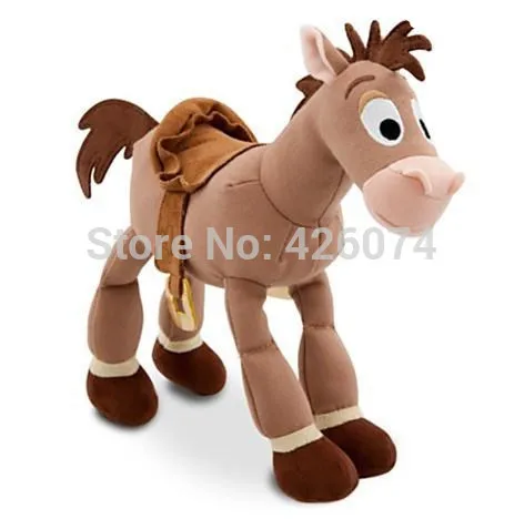 

New Bullseye Horse Stuffed Animals For Girls Boys 22CM Kids Plush Toys Children Gifts