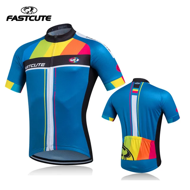 Fualrny Men's Cycling Jersey Summer Breathable Jersey Bike/Bicycle