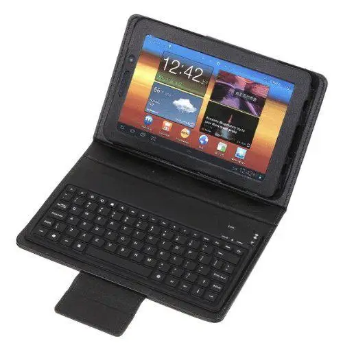 Доставка из США EastVita Беспроводная Bluetooth клавиатура + кожаный чехол Подставка для
