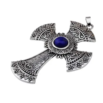 2017 New style lapis Lazuli stone beads pendant for fashion jewelry necklace Natural stone Fashion new style Wholesale