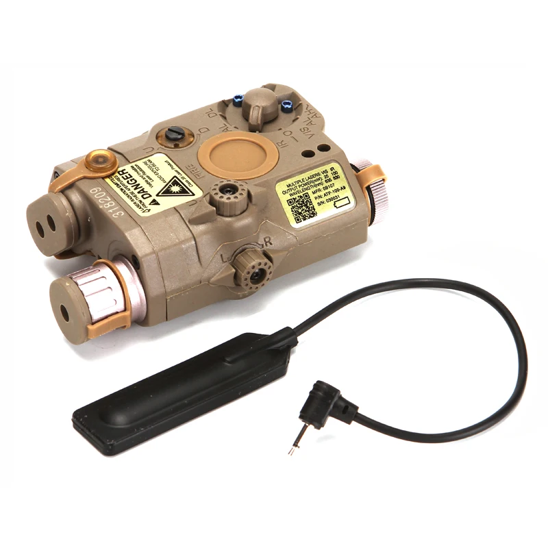 Airsoft LA PEQ15 красный точечный Тактический свет PEQ лазер 15 ИК s Лазерный