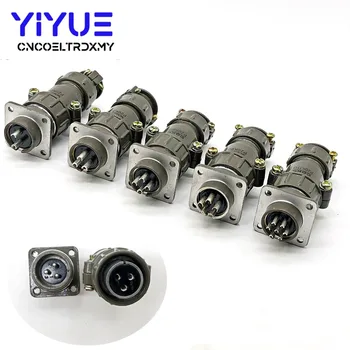 

Aviation plug socket round connector P20 series 2.3.4.5.7core diameter 20MM aviation plug Male & Female