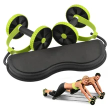 Abdominal Waist Slimming Trainer Exerciser Core Double Wheel Fitness Home Workout Tool Gym Equipment Women Men