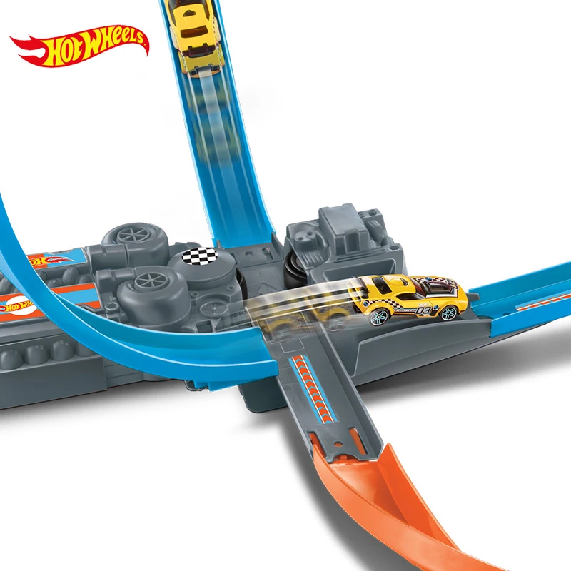 Hot Wheels стереоскопический лауреат, фигурка 8 Raceway, обучающий литой автомобиль, игрушечный набор, детский подарок на день рождения, GGF92