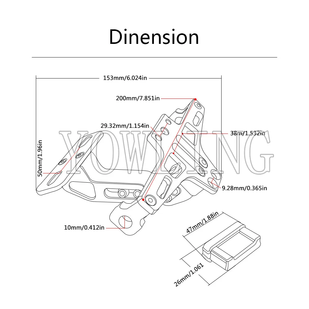 High Quality motorcycle frame number