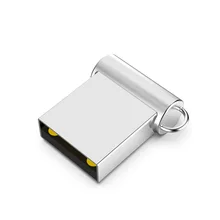 Супер мини металлический usb флеш-накопитель 64 ГБ 32 ГБ 16 ГБ 8 ГБ 4 ГБ флеш-накопитель портативный 128 Гб карта памяти Флешка для хранения флэш-диск