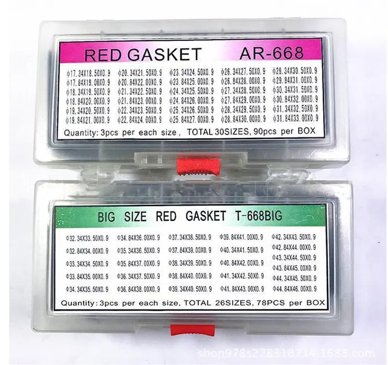 0.9mm Round Rubber Watch Gasket Washers O Ring Back Case Seals O Ring