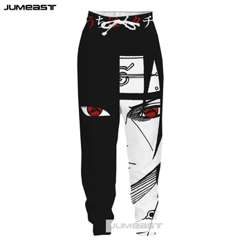 

Jumeast New 3D Printed Anime Naruto Men/Women Pants Fashion Casual Sasuke Susanoo Sport Loose Size Novelty Hip Hop Long Pants