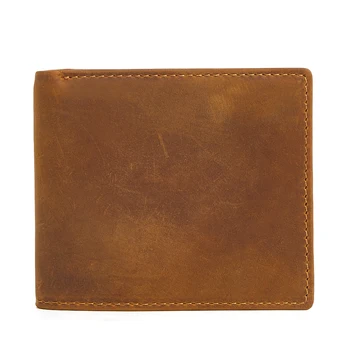 

2018 Hot Brand RFID Protecting Bank Men Leather Wallets 2018 New Arrivals Cowhide Male European And American Style Wallets Sales